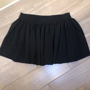 Women’s Black Pleated Mini Skort size XL quick dry